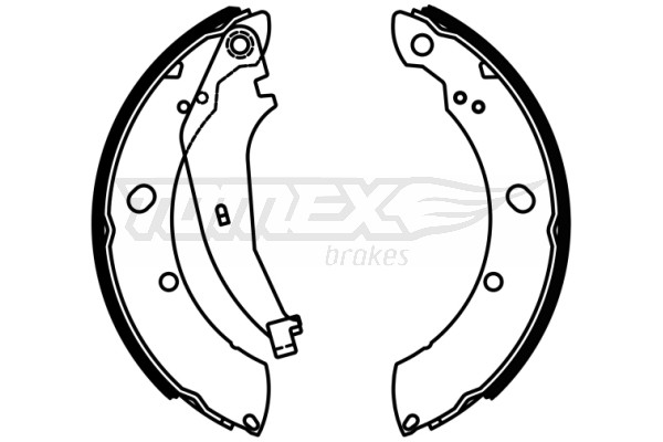 TOMEX Brakes Bremsbackensatz